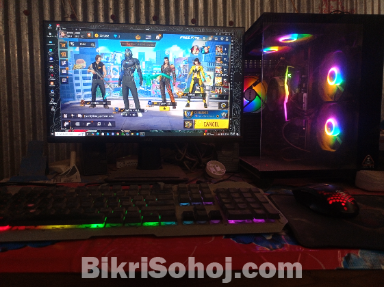 AMD RYZEN 5 5600G /GAMING MOUSE /GAMING HEADPHONE/SOUND BOX